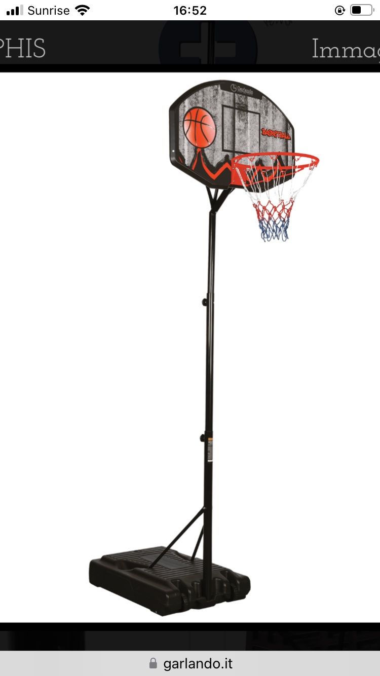Canestri da basket: BasketBallkorb 🏀 – Nuovo e nell'imballaggio originale da Boudry venduto da sportethobby 1