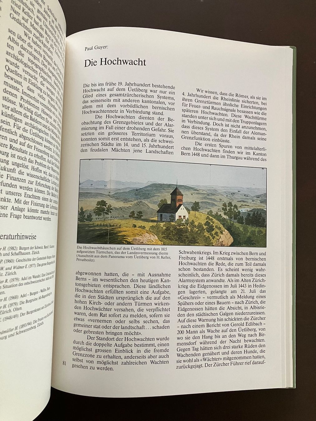 Libri: Der Üetliberg Zürich – Usato da Menziken venduto da timbuktu1001 9