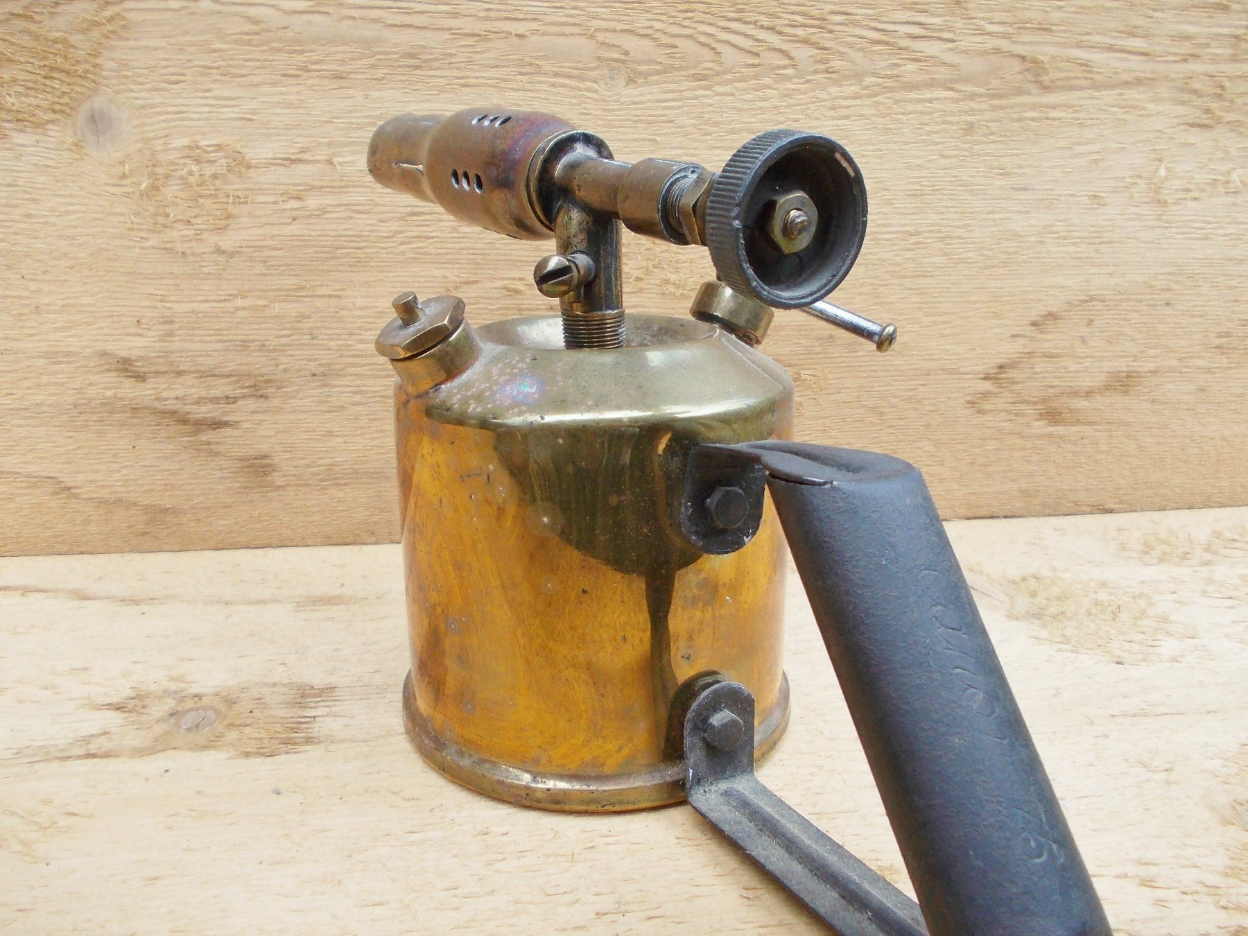 Tutti gli attrezzi: Antike Lötlampe CANON 75 Messing Brenner – Usato da Gsteigwiler venduto da HORMIGA21 1