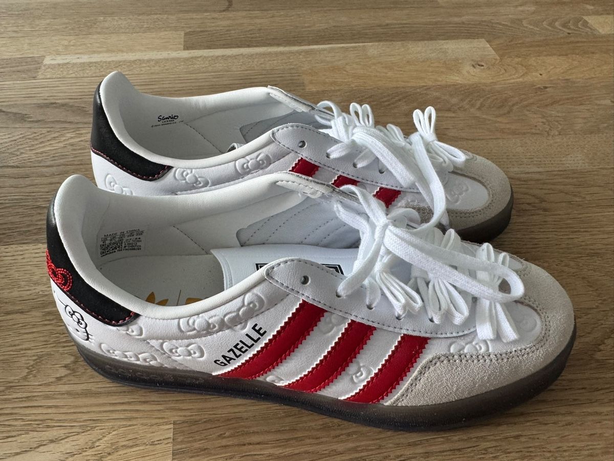 Adidas Scarpe da donna: Adidas Gazelle Hello Kitty Weiss Rot Grösse – Nuovo (secondo la descrizione) da Dagmersellen venduto da mirell 2