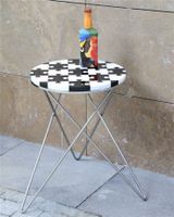 Puzzle Marmor Kaffeetisch einzigartiges Designerstück