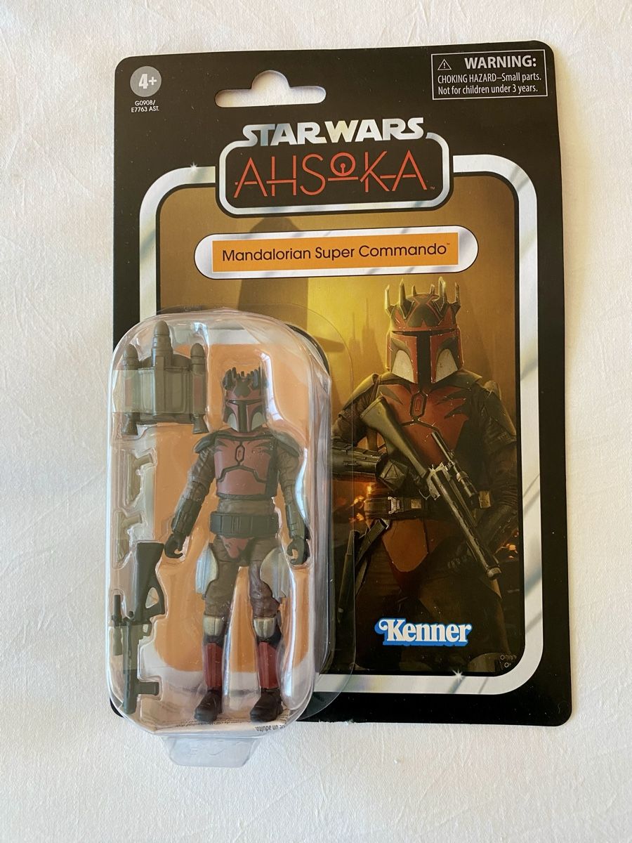 Star Wars Statuette: Star Wars Ahsoka Mandalorian Super Commando Vintage – Nuovo e nell'imballaggio originale da Oberembrach venduto da theZaz