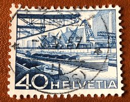 Nr.305 mit Stempel Technik und Landschaft   