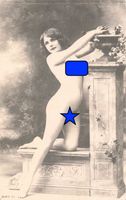 Alte Erotik Postkarte Frauenakt