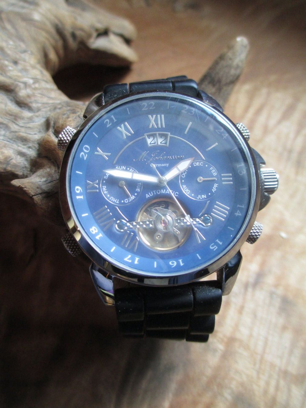 Orologi: Uhr Automatik M.Johansen – Usato da La Heutte venduto da franco029