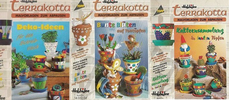 Bastelsets: Malvorlage für Blumentöpfe – Neu (gemäss Beschreibung) aus Schlatt TG von mavo85