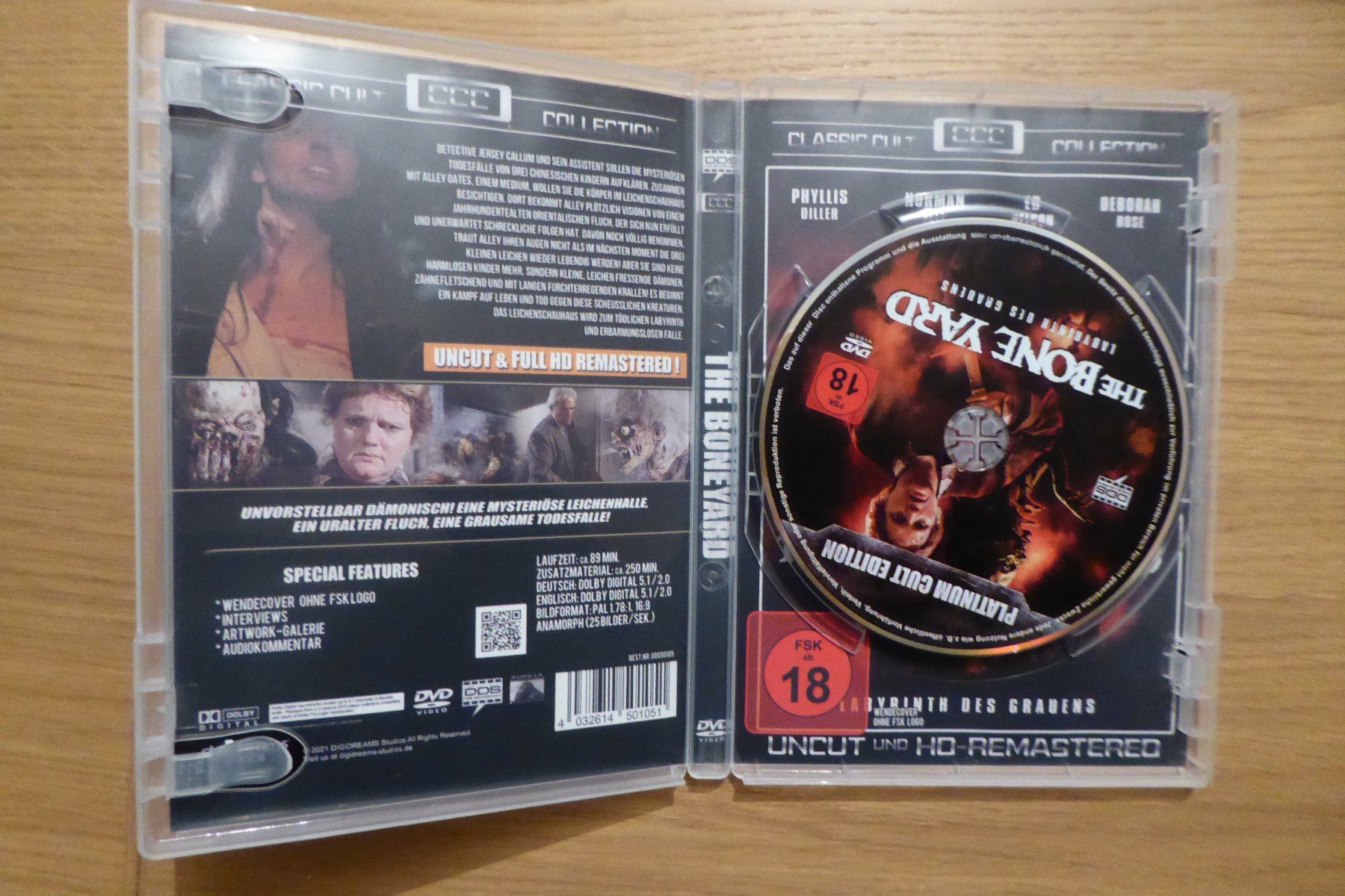 Tutti i DVDs: DVD Bone Yard Classic Cult Collection – Usato da Allschwil venduto da Summelsarium 3