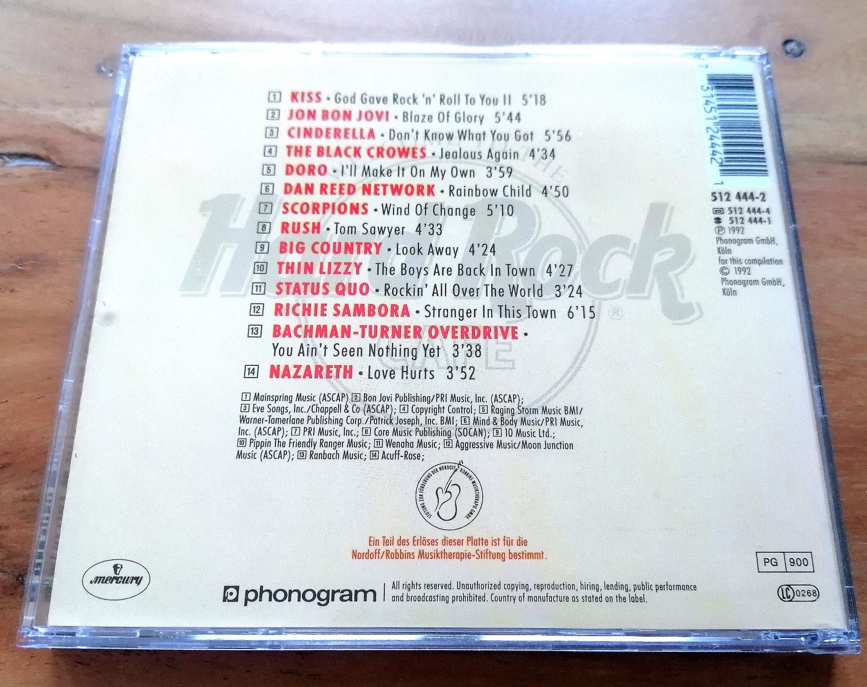 CD: Welcome To The Hardrock Café – Usato da Fällanden venduto da Bengel1967 1