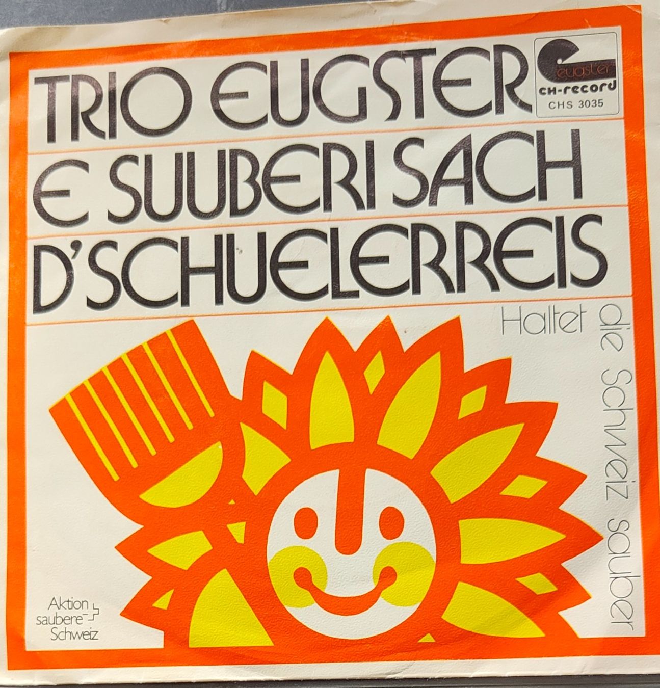 Dischi in vinile: Vinyl Single Trio Eugster - E Suuberi Sach / D'Schülerreis – Usato da Langenthal venduto da Modo39
