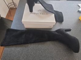 Anna Field Overknees Wildleder neu