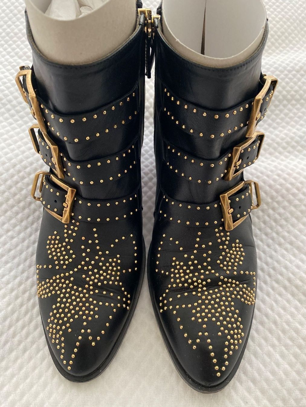 Chloé Scarpe da donna: Chloé Stiefelletten Black Gold – Usato da Bern venduto da schnupka 4
