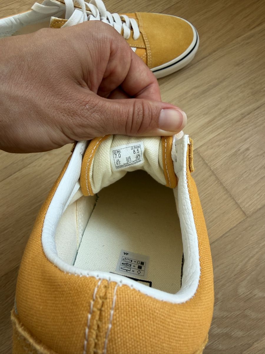 Vans Damenschuhe: Vans Sneakers Yellow Size 39 new – Neu und originalverpackt aus Zürich von val_9xzb 2