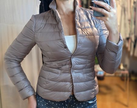 Benetton Damen Daunenjacke Gr. S/M 90% Daunen