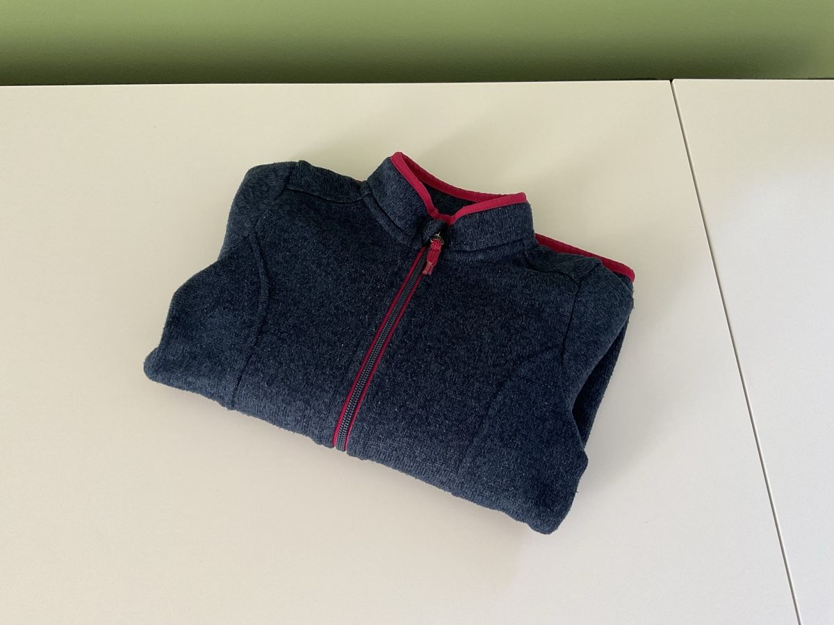 Giacche & Cappotti: Warme Strick Fleecejacke Mädchen Gr. 122 – Usato da Pfäffikon ZH venduto da Ben0707 2