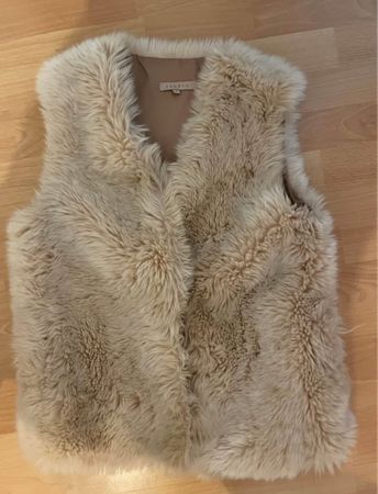 Gilet fausse fourrure Sandro 66cm long