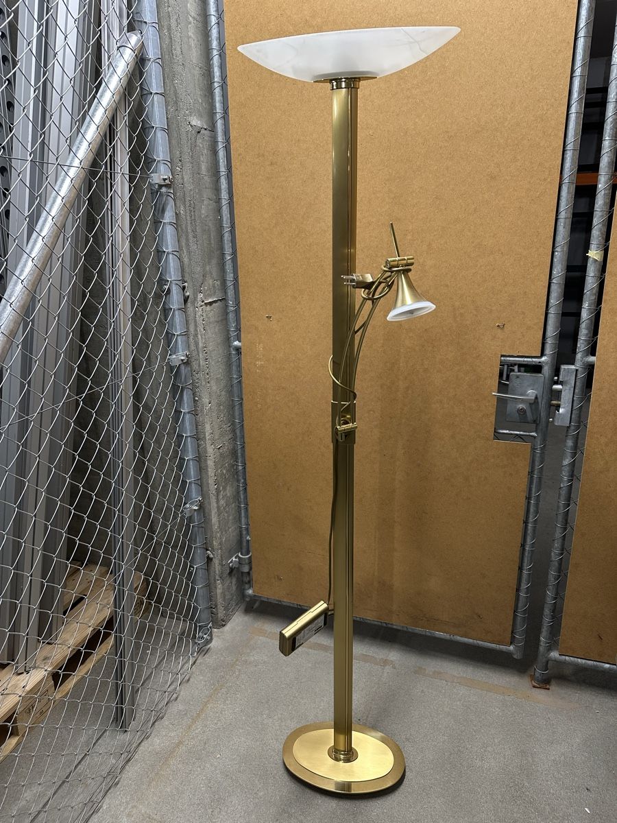 Lampade: schöne Designerlampe Relco Dueluci- Messing – Usato da Bolligen venduto da Astrophysiker06