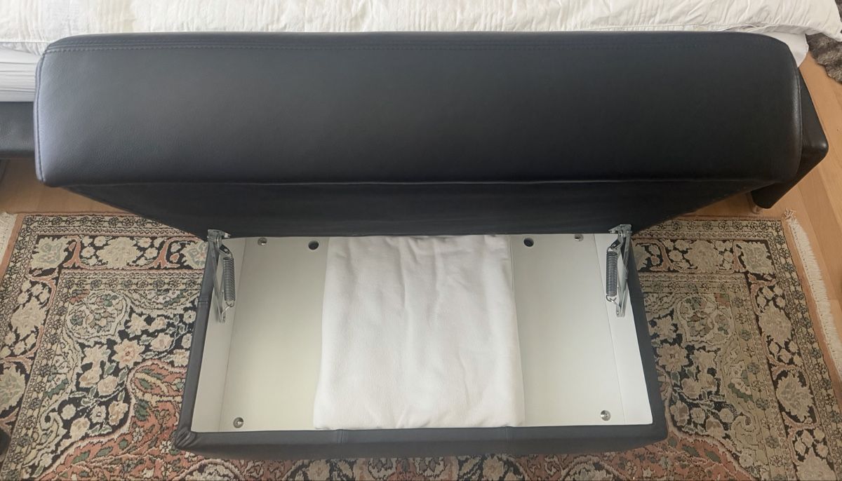 Sofas: Multifunktionales Schlafsofa mit Extra Sessel & Fussbett – Gebraucht aus Erlenbach ZH von pibooks 4