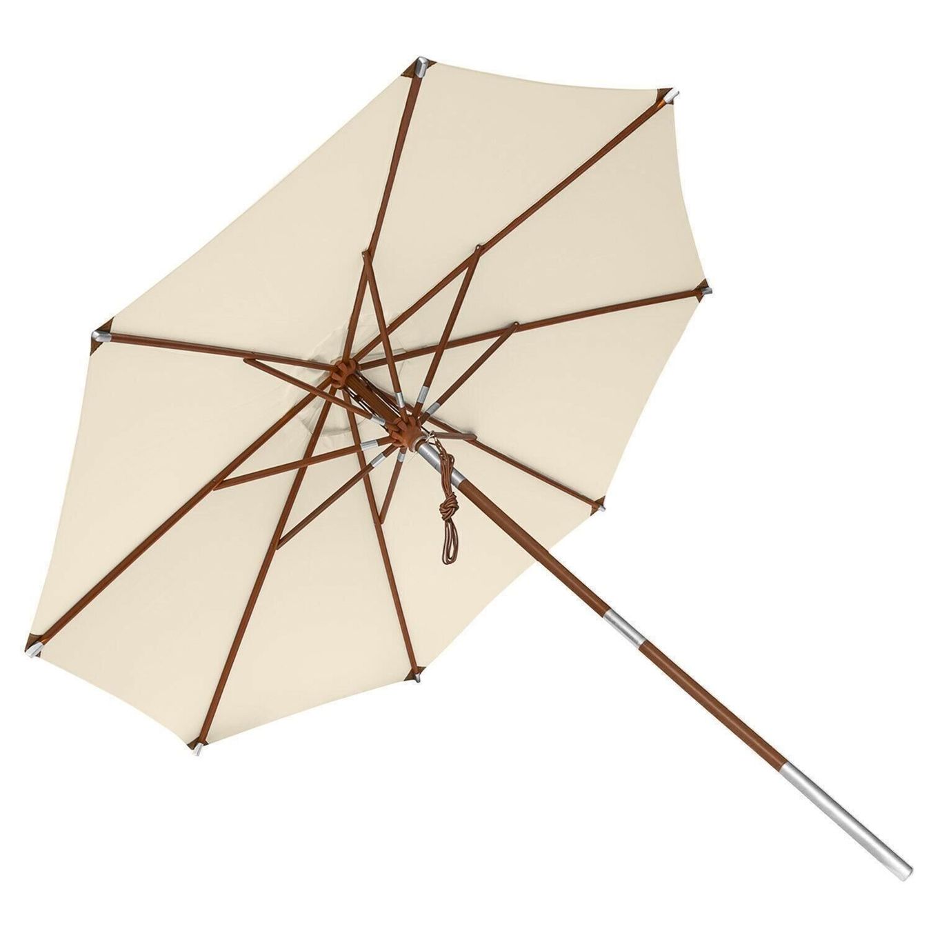 Sonnenschirme: anndora Sonnenschirm 3 m rund Natural – Neu und originalverpackt aus Bottighofen von zaap 3