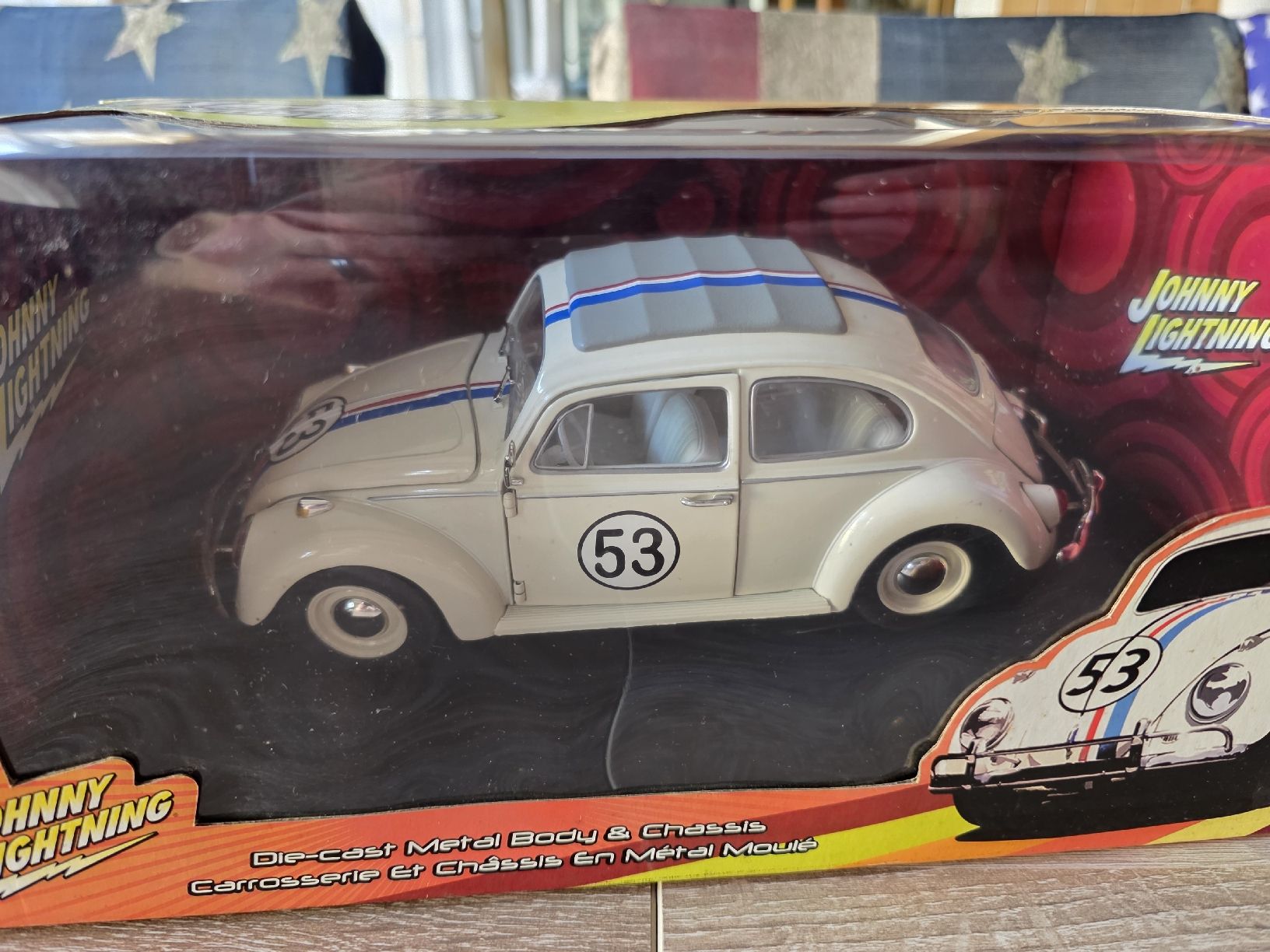 Modellini d'auto: 53'VW Käfer "Herbie" 1:18 Johnny Lightning – Usato da Goldingen venduto da Muscle_Cars84 4