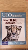 GEO Kompakt Nr. 33: Wie Tiere denken - Top Zustand!