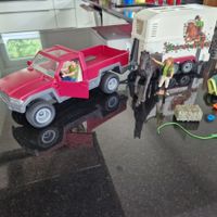 Schleich 42346 Pick-up mit Pferdeanhänger Horse Club