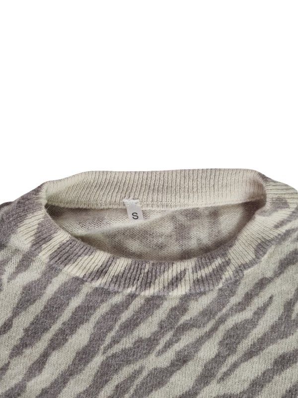 Pulls & Sweat-shirts: Wollpullover beige-braun gestreift Gr.S – D'occasion à Wangen b. Olten par Restwert_Wangen 3