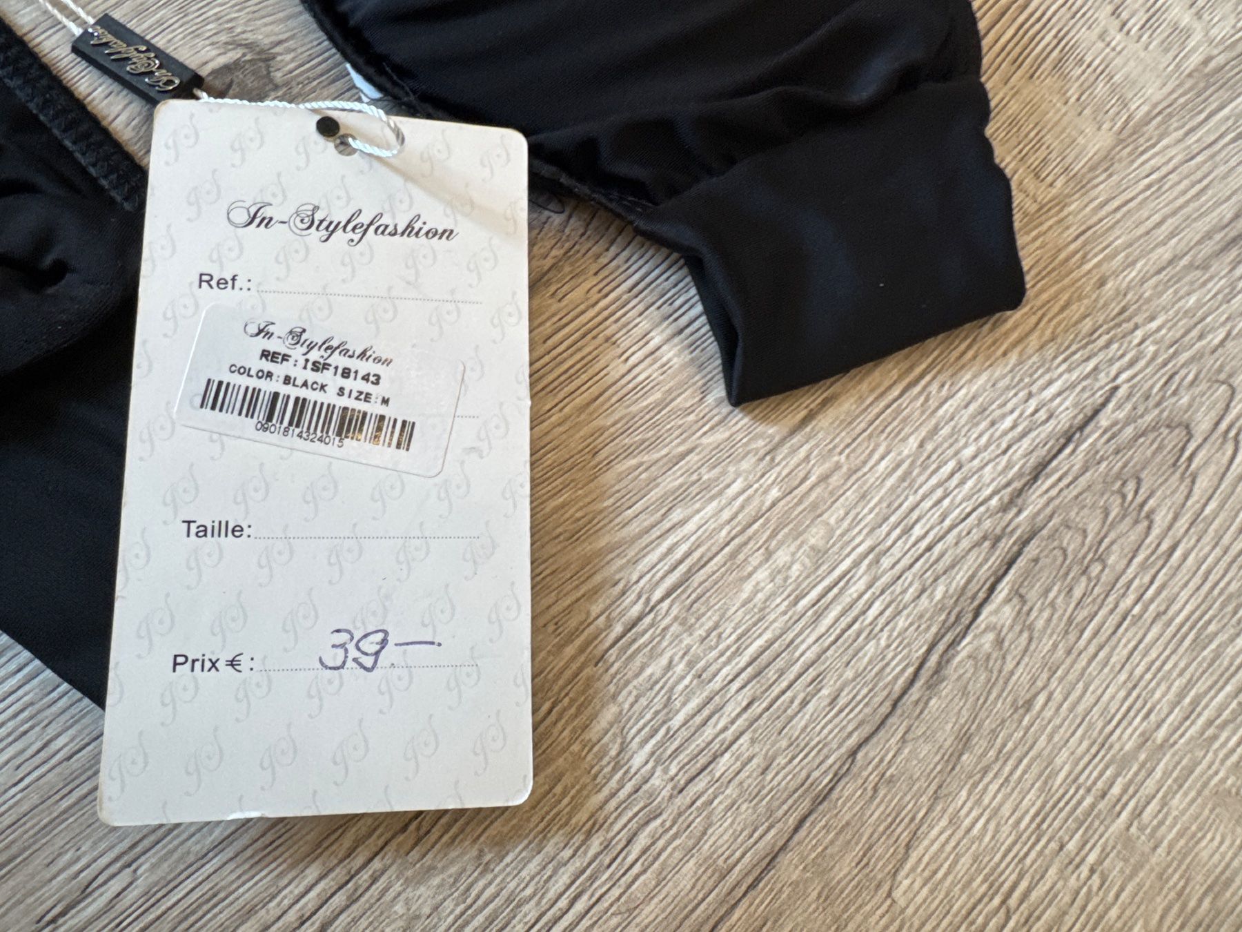 Badekleider & Bikinis: Schwarzer Bikini mit Schleife & Strass, Grösse M, Sommerl... – Neu und originalverpackt aus Schöfflisdorf von blo_g87m 1