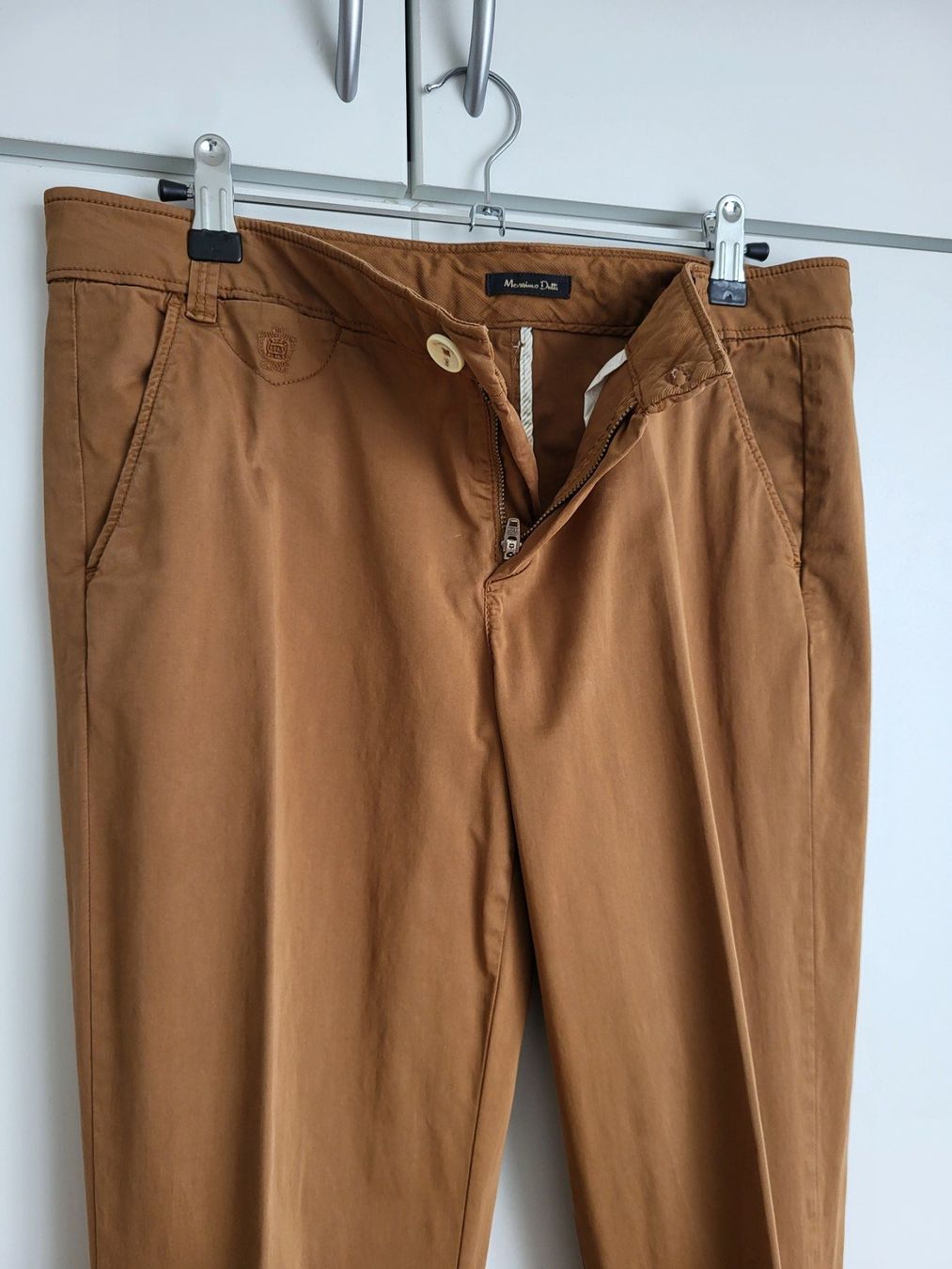 Massimo Dutti Hosen: Massimo Dutti Damenhose Gr.38 - hellbraun, Baumwolle – Gebraucht aus Baar von clar6 2