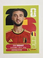 Panini Sticker Zeno Debast BEL 5 neuwertig