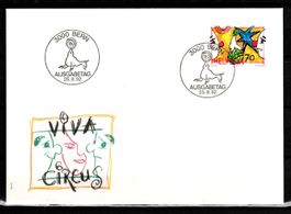 1992 - FDC / Zirkuswelt - Seelöwe, Auguste