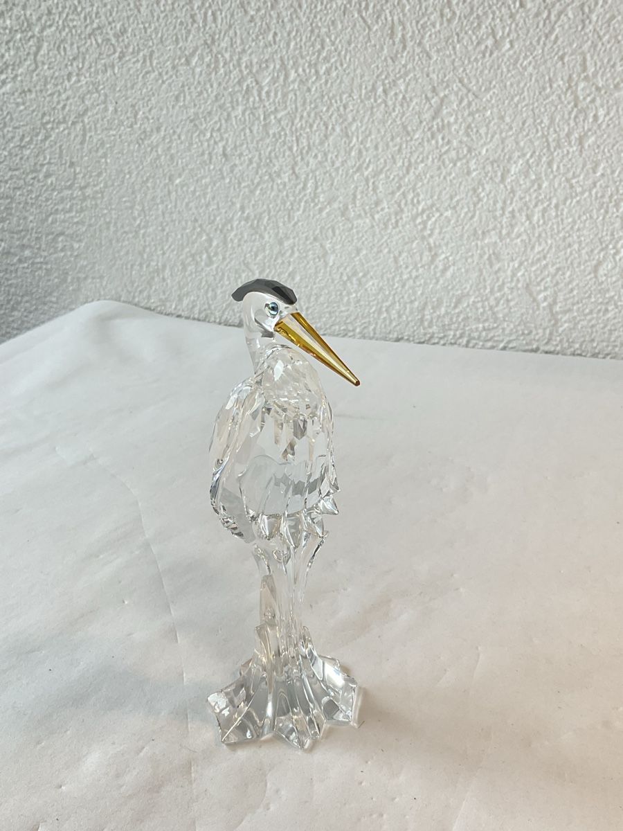 Swarovski Statuette: Swarovski Crystal, Héron argenté  – Usato da Malleray venduto da Robot12 4