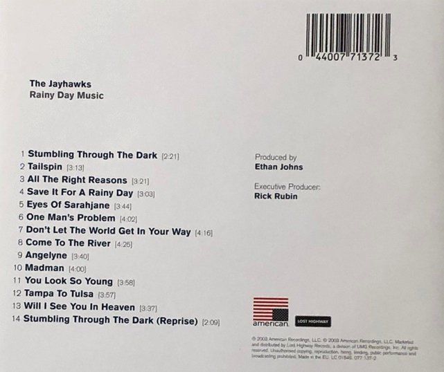 CDs: The Jayhawks – Rainy Day Music – D'occasion à Grüningen par azulgris 1