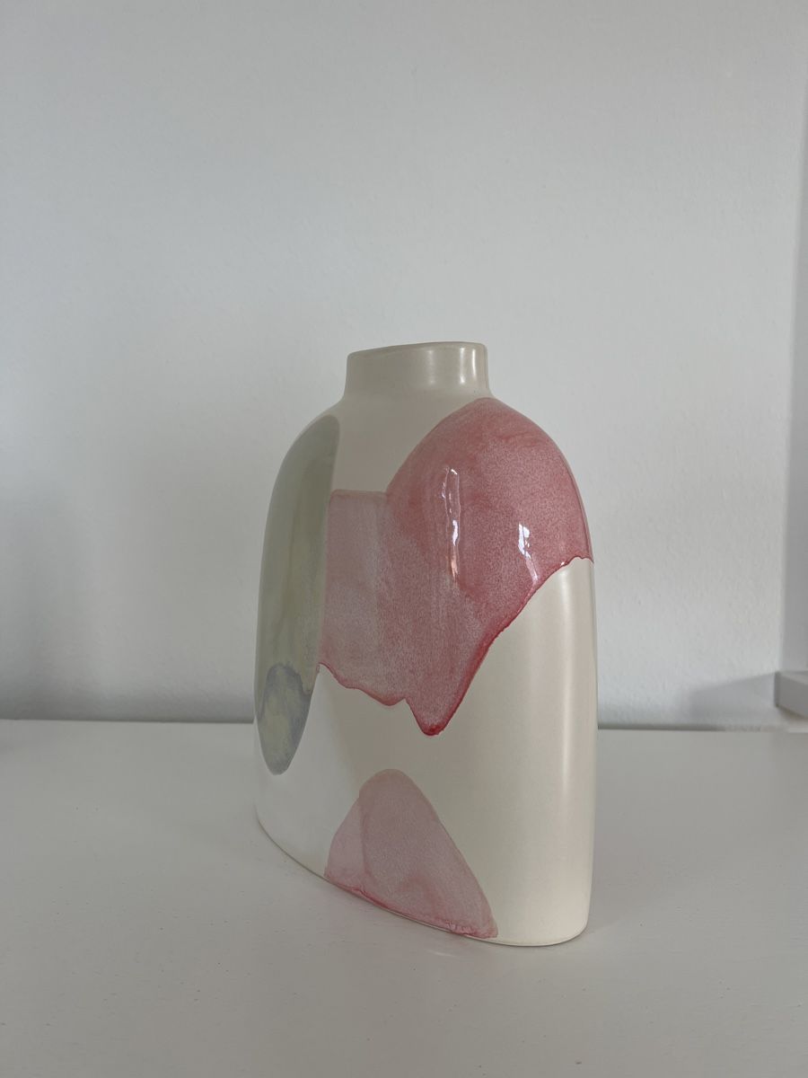 Vasi & Recipienti: Farbige Keramikvase, schöne Form – Usato da Winterthur venduto da lilly021 2