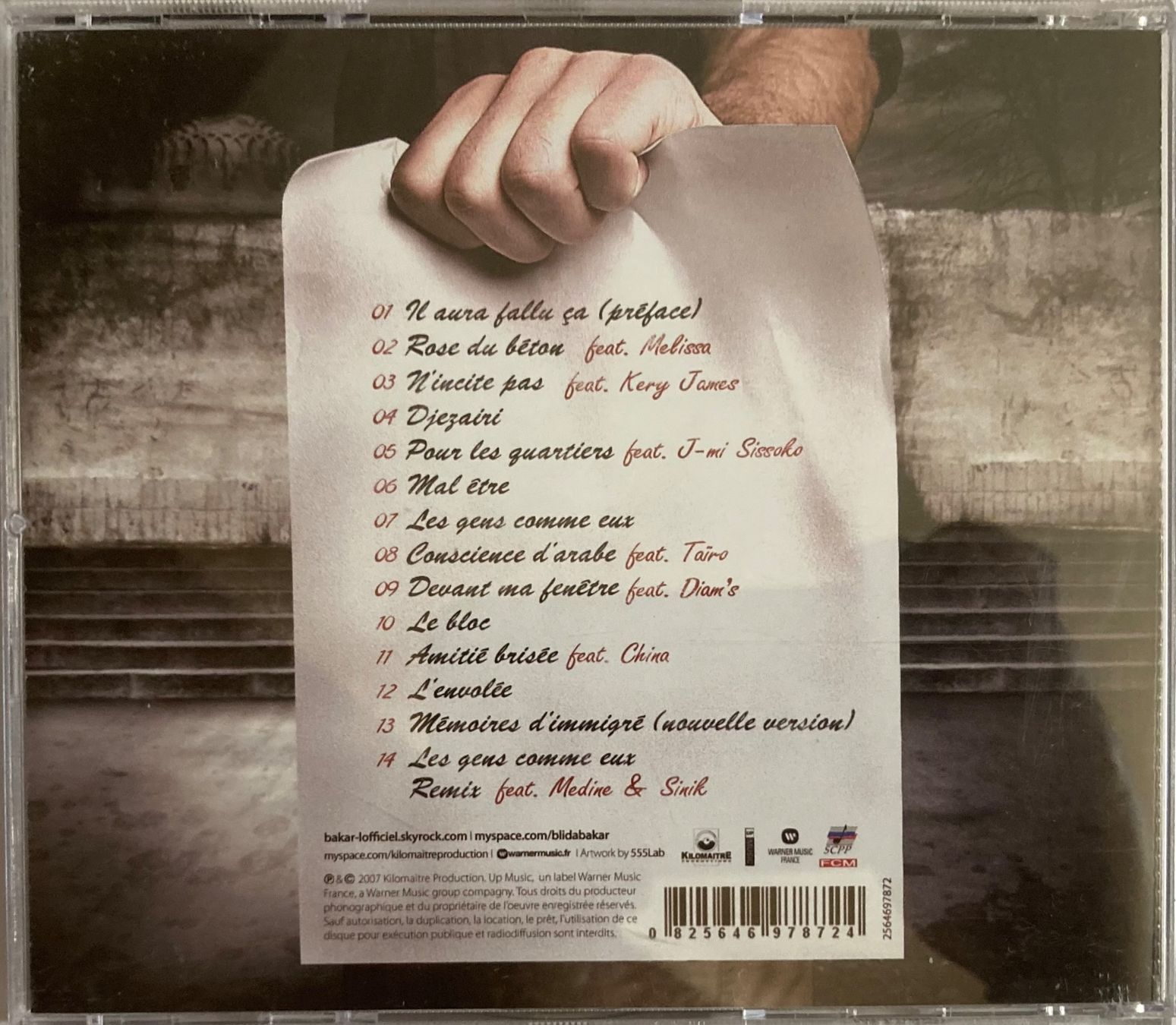 CDs: BAKAR - ROSE DU BÉTON – Gebraucht aus Poliez-Pittet von Newtown-Records 1