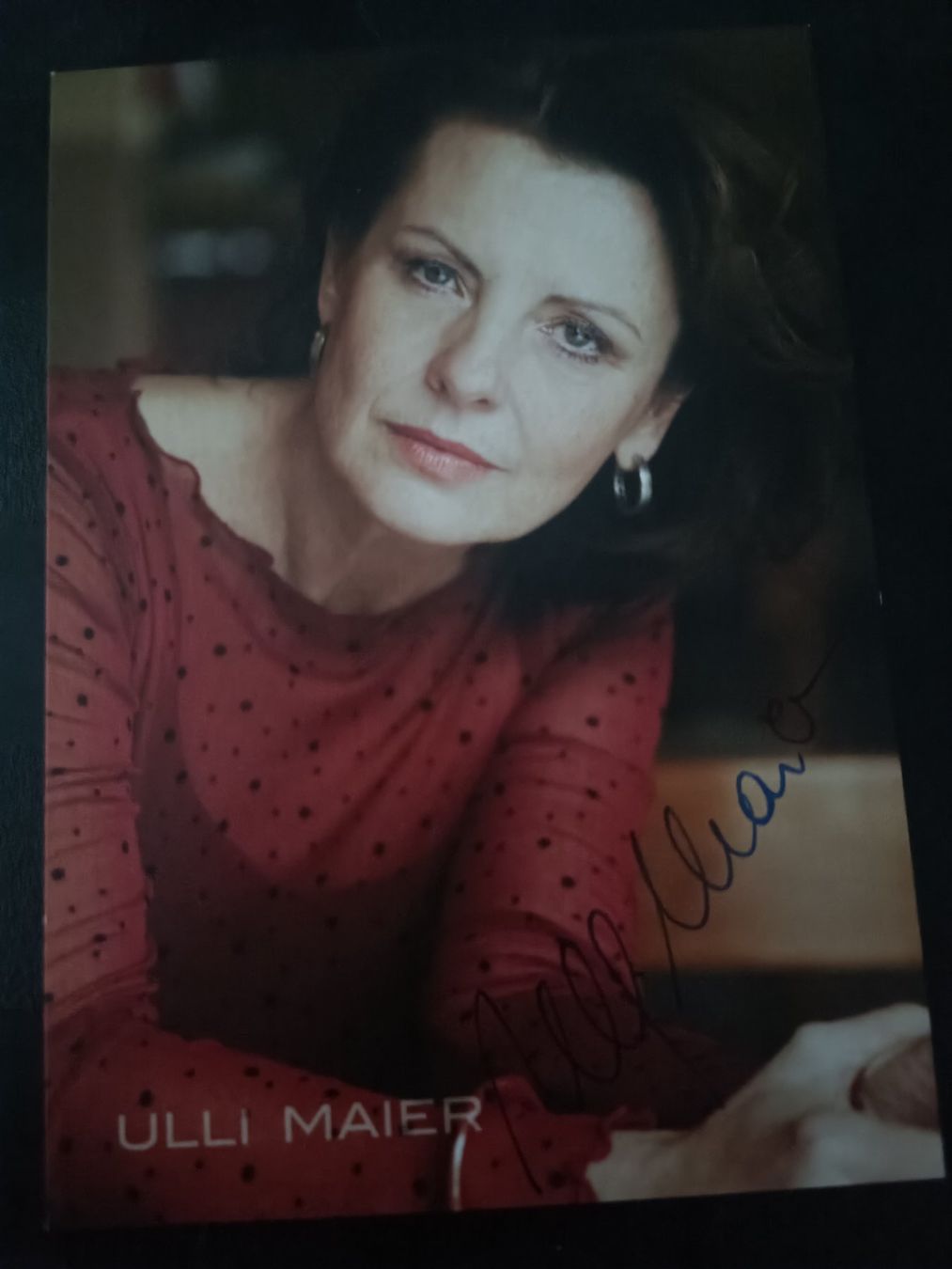 Autografi: Ulli Maier - handsigniert – Usato da Menziken venduto da Artographs