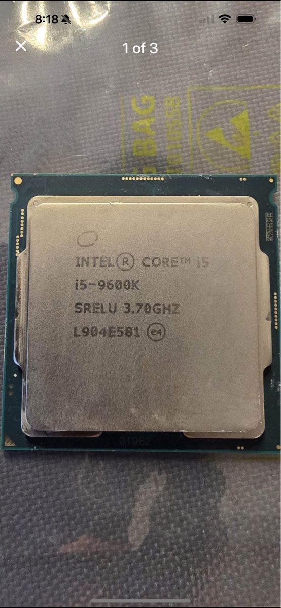 Intel Componenti elettronici: Intel® Core™ i5-9600K ProcessorCPU – Usato da Mühlau venduto da Ingrid070898