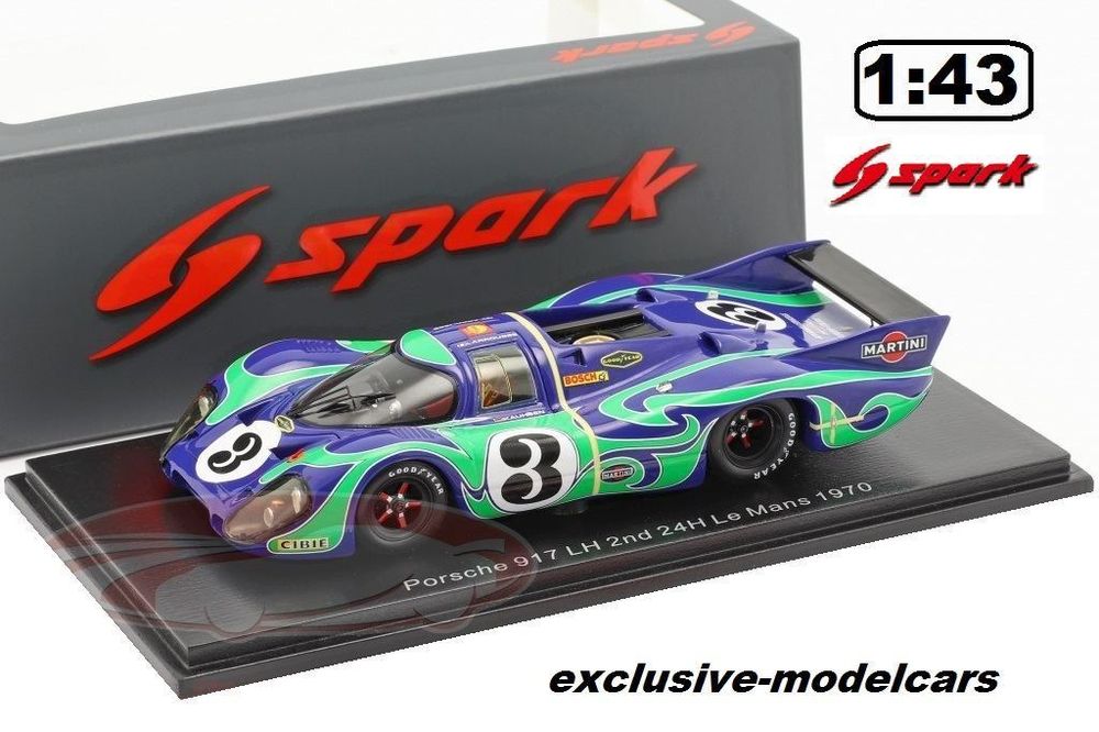 Set Spark 1:43 Porsche 911 RSR E 917 KH – 24h Le Mans 1970 E 2020, Edizione Limitata Resina