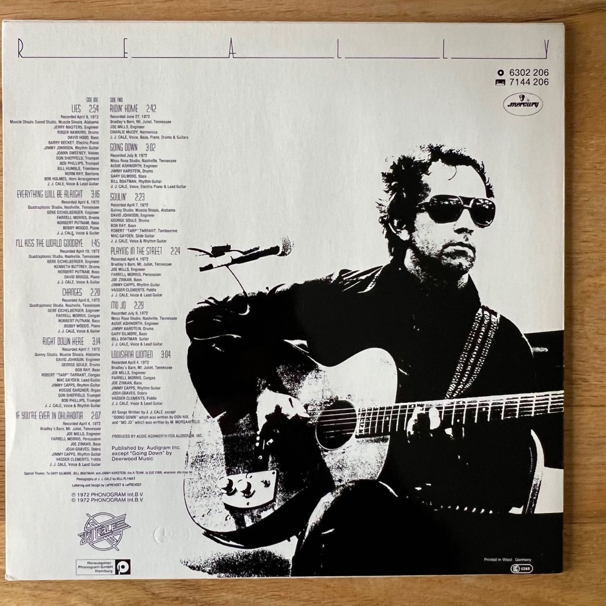 Schallplatten: J.J. Cale - Really / D-Press. 1982 - Very nice Copy – Gebraucht aus Gais von soundcave57 1