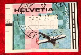 CH Briefmarken Vollstempel   