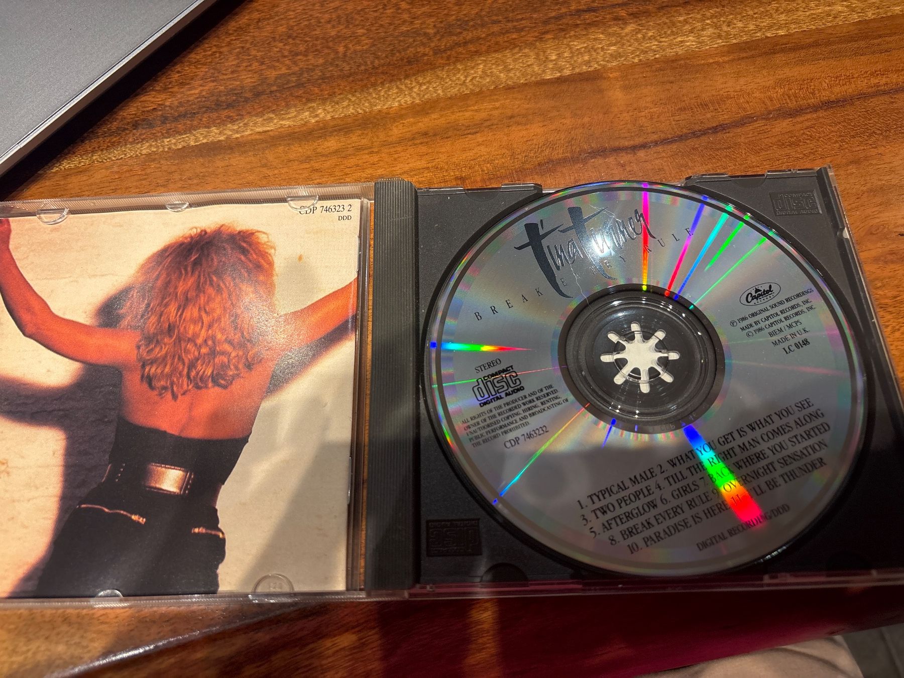 CD: Tina Turner - Break Every Rule (CD) – Usato da Andwil SG venduto da schmei 2