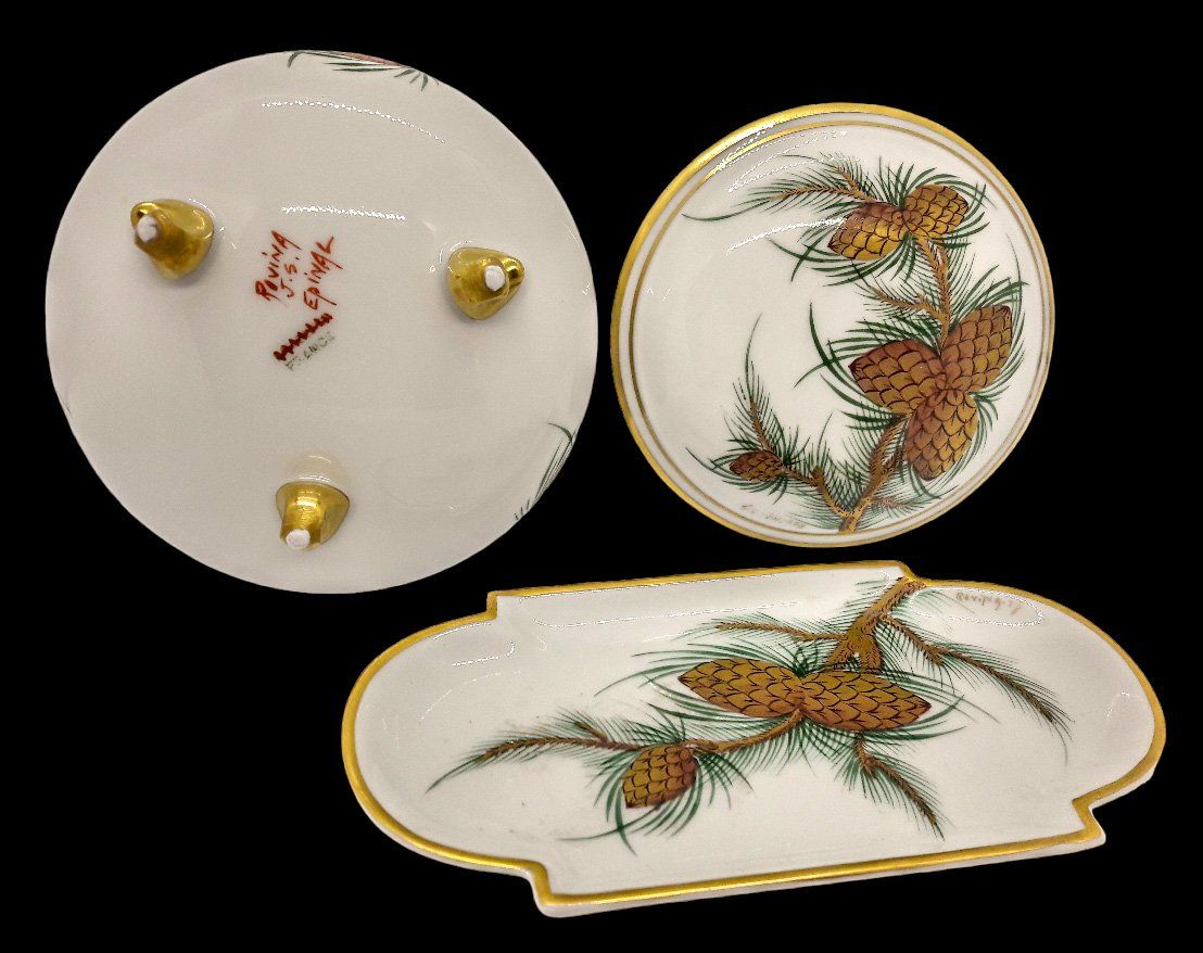 Dosen: Rovina Epinal Schmitt Jugendstil bonbonnière ravier – Gebraucht aus Tavannes von Brocashop 3
