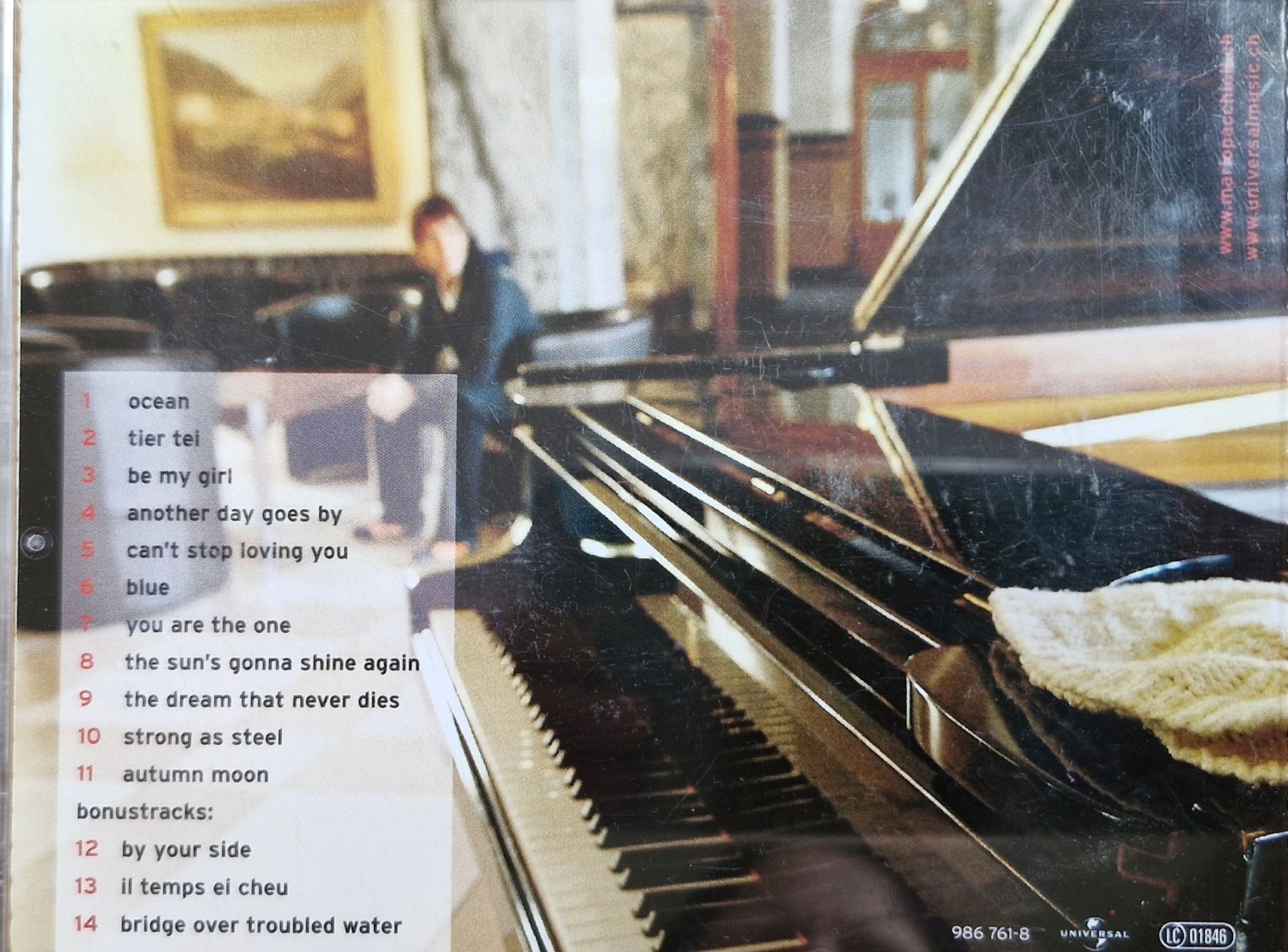 CD: Mario Pacchioli – Usato da Thun venduto da rinka3 1