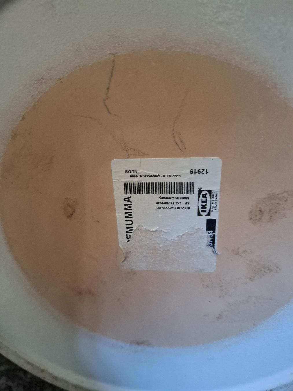 Ikea Vasi per fiori: Pot de fleurs blanc, modèle "Emmumma" Ikea 27cm diamètre – Usato da Neuchâtel venduto da FloKo88 3