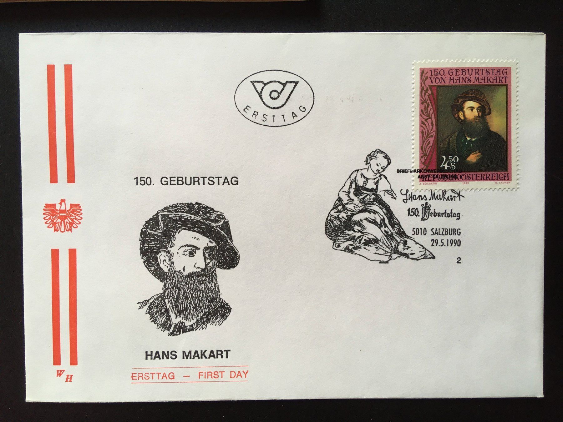 Tutti i francobolli: Österreich 3 Kunstbelege – Usato da Nesslau venduto da zueri6 3