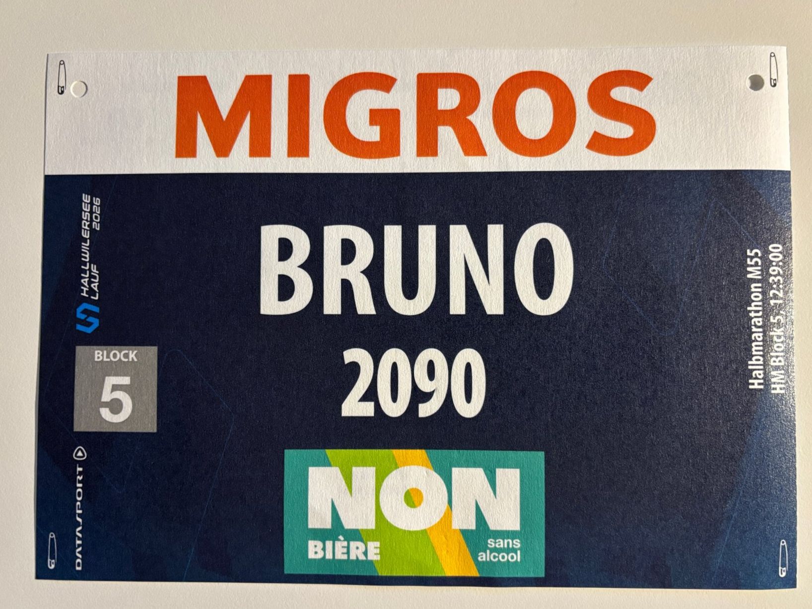 Biglietti: Hallwilerseelauf Startplatz Halbmarathon 10.10.2026 – Nuovo e nell'imballaggio originale da Hitzkirch venduto da Noel8