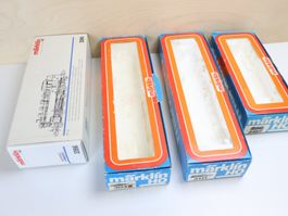 Märklin 4 x OVP für Loks H0 - 3396/3111/3167 SBB
