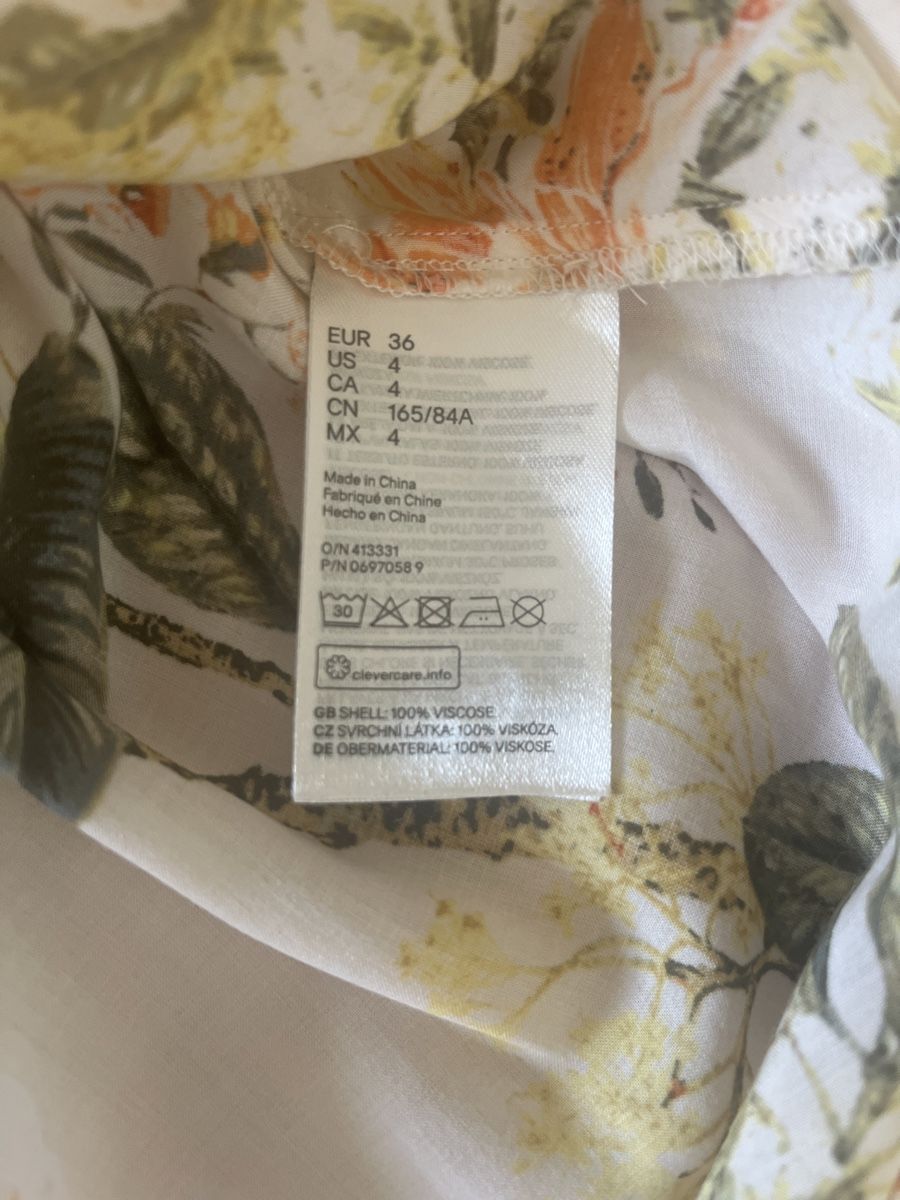 H&M Camicette: Bluse / Tunika 36 Viscose – Usato da Zürich venduto da kleinesgrau 2