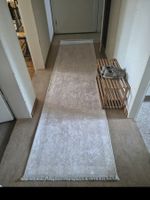 Teppichläufer 80x300 cm silber