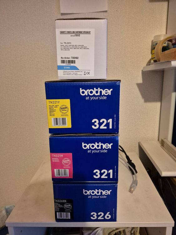 Brother Original Tonerkassette TN-326BK schwarz (für Brother DCP-L8400CDN, DCP-L8450CDW, HL-L8250CDN, HL-L8350CDW, MFC-L8650CDW, MFC-L8850CDW