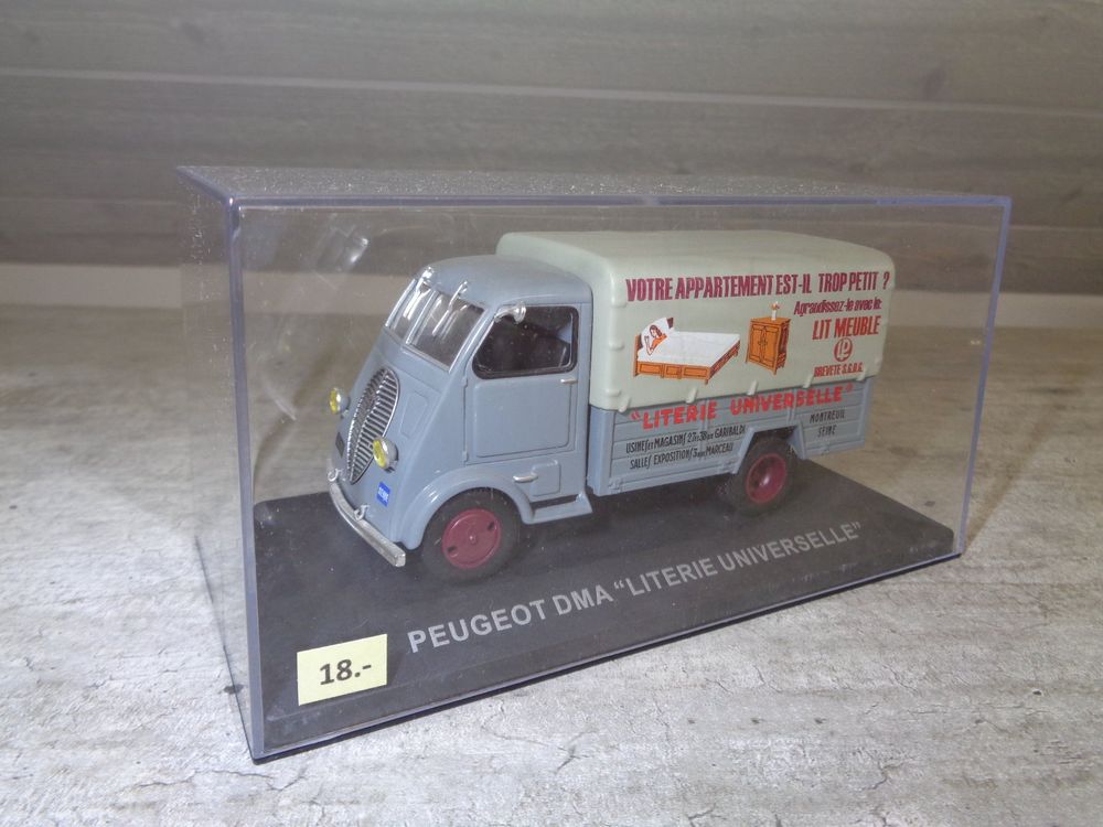 Altaya 1:43 - Model van (2) - Peugeot DMA Forces Françaises